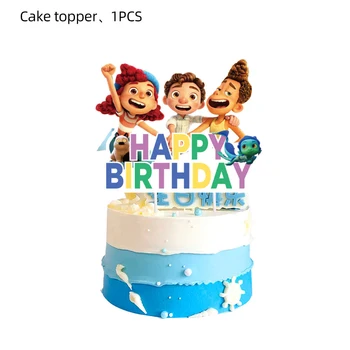 1pcs/veľa Mrazené Princezná Spiderman Lion King Príbeh Hračiek Happy Birthday Party Papier Tortu Vňaťou Cake Decor Dodávky Party Láskavosti
