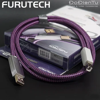 FURUTECH GT2Pro Ultimate OCC Hi-Fi USB 2.0 Digitálny Zvukový Kábel A-B Square Port Dekodér DAC Dátový Kábel