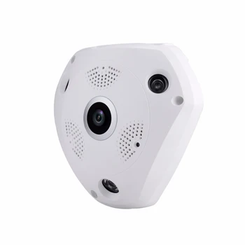 HD CCTV Kamera 1080P AHD Plastové Dome 360 Stupeň 1.56 mm Objektív, IR Nočné Videnie 2MPX Panoramatické Domov CCTV Kamery