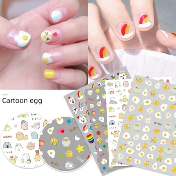HNUIX Najnovšie 3d nail art nálepky Kvety Motívy Nechty Umenie manikúra odtlačkový dekorácie dizajn na nechty, nálepky na nechty, krásne tipy