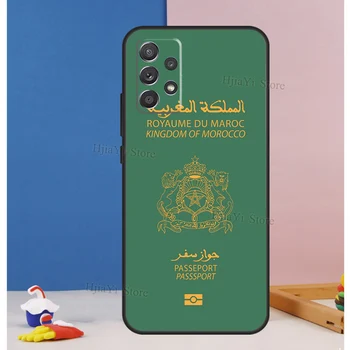 Maroc Maroko Vlajka erbom Pre Samsung Galaxy A52 A72 A20e A21S A50 A70 A01 A11 A12 A42 A31 A41 A51 A71 A32 Telefón Prípade