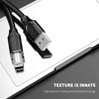 Nové Tlačiarne Dátový Kábel USB Typ-b USB2.0 Kábel Pre Tlačiareň štítkov Kyslíka-zadarmo Medi Námestie Port Tlačiarne Dátový Kábel