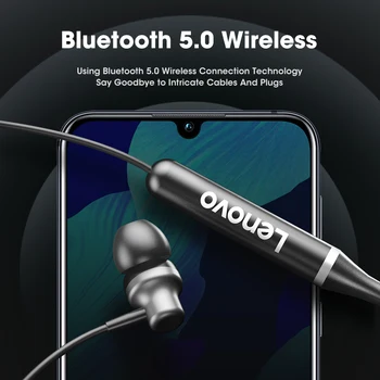 Originálne Lenovo TWS Bezdrôtové Slúchadlá Bluetooth 5.0 Dual Stereo Headset Neckband športové Slúchadlá Slúchadlá Dlhý Pohotovostný XE05
