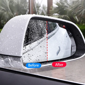 Pre Tesla Model 3 X S Y 2021 Auto Rainproof Film Auto Spätné Zrkadlo ochranné Dážď dôkaz Anti fog Vodotesný Film Membrány
