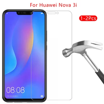 Prípad pre huawei nova 3i kryt kalené sklo screen protector na nova3i 3 i i3 ochranné telefón coque taška na príslušenstvo globálne 360