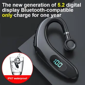 Q20 Bluetooth Slúchadlo Jednostranné Visí Headset LED Digitálny Displej Nízka Spotreba Hands-free Bezdrôtové Stereo Slúchadlá
