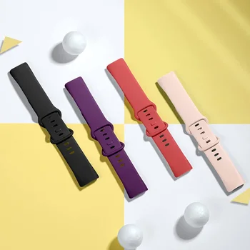 Červená Úradný Watchbands Popruh pre Fitbit Poplatok 5 Smartwatch Pásma Šport Zápästí Náramok pre Fitbit Poplatok 5 Náramok Silikón