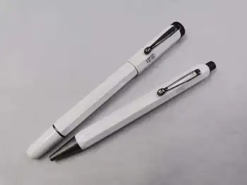 2021 Luxusné MB Monte dedičstva série Egyptský očarila dve farby, živice špeciálne Valčekové guľôčkové Blanc atramentové pero