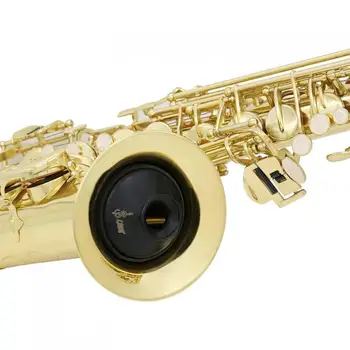ABS Sax Vypnúť Oneskorenie Tlmič pre Alto Saxofón Gold / Silver / Black
