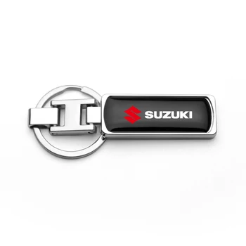 Auto Styling 3D Kovov Epoxidové Keyring Keychain Kľúča Držiteľa Prívesok Pre Suzuki Grand Vitara Baleno SX4 Swift Jimny IGNIS ALTO Samuraj