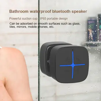 Bezdrôtové Sprcha Audio Prehrávač Nepremokavé Bluetooth-kompatibilné 5.0 Reproduktora pre Priestorový Zvuk Systém Hands-Free Pre Kúpeľňa Office