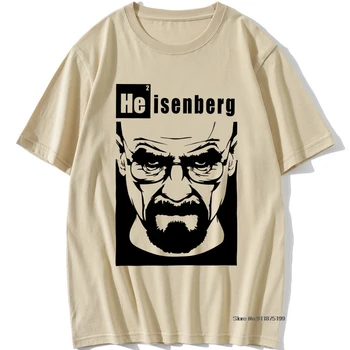Breaking Bad T Shirt Najvyššej Kvality O'Neck Heisenberg Mužov Tričko Bavlna, Krátky Rukáv Zábavnej Retro BreakingBad Zábavné Tričko Pre Muža