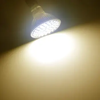 GU10 LED Reflektor AC220V 5W Žiarovky Lampy SMD2835 Mr16 Mr11 Spot Light žiaruvzdorného Skla Ampoule Bombitas