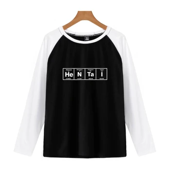Hentai Vytlačené Raglan T-shirts Ženy/Muži Dlhý Rukáv Tshirts 2020 Nový Príchod Teplej Predaj Bežné Streetwear Oblečenie