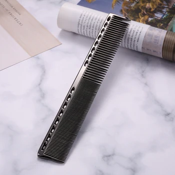 Kov hliníka Anti-statické Kadernícke Hrebene na Vlasy Rezanie Salon Hair Brush Kovové Hrebene Holič Nástroje Salon Accessaries