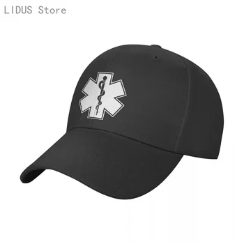 Móda klobúky EMT Záchranár záchrannej zdravotnej Služby Tlač šiltovku Mužov a žien Letné Čiapky Nové Mládež slnko klobúk