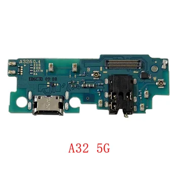 Originálne USB Nabíjací Port Konektor Predstavenstva Častí Flex Kábel Pre Samsung A02 A12 A32 A326 A52 A72 A82 Model Náhradné Diely