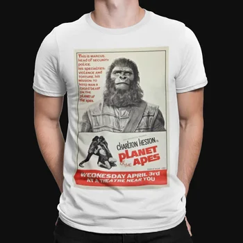 Planéta Opíc, Pôvodný 1968 T-Shirt Klasický Film Film Retro Tee Opice