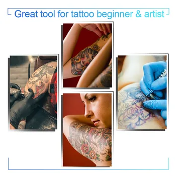 Profesionálne Tetovanie Napájanie LCD Dotykový Displej Digitálny Duálny Zdroj Napájania Pre Tetovanie Rotačné Pero make-up, Tetovanie Stroj Dodávky