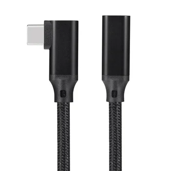USB Typu C Predlžovací Kábel,USB-C 3.1 Gen2 10Gbps Žena Na USBC Muž Rozšírené Adaptér,Thunderbolt 3 Kompatibilný Kábel Extender